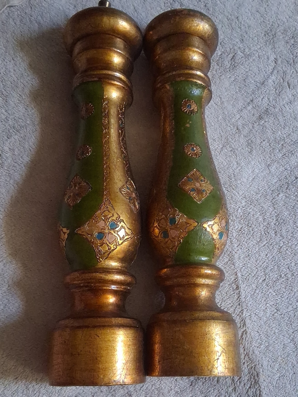 Italian Vintage Salt & Pepper Grinder 12 in. x 2 in.